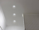 Hermetic chrome round ceiling luminaire IP65 SH-12 2258911