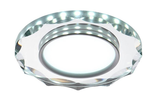 Ceiling Light Eyelet Candellux Ssp-25 Ch/Tr+Wh 8W Led 230V Ring Led White