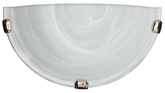 Candellux Duna 11-38671 Plafoniera Plafon1/2 Maner cromat alb 60W