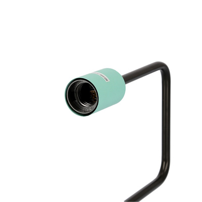 Floor lamp black and green shelf Viper 51-00040