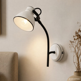 Black and white adjustable wall bar wall light Zumba Candellux 91 72122