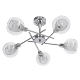 Ceiling lamp hanging chrome chandelier Ozzo Candellux 35-72252