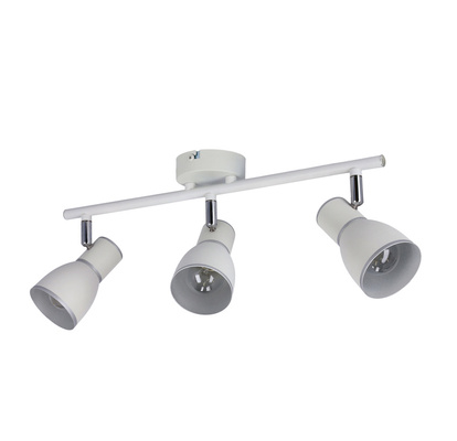 Applique bande 3X40W E14 blanc/chrome 93-63403