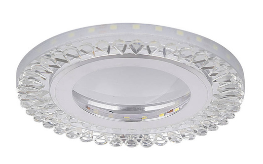 Plafonnier argenté LED 6500K SSP-28 2203164