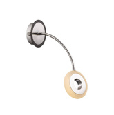 Aplică Candellux Arm 21-62628 led negru crom