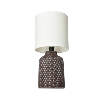 Table lamp brown ceramic bedside Iner Candellux 41-79862