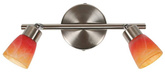 Ceiling lamp Candellux 92-07370 Drops strip 2xG9 matte nickel