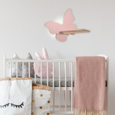 LED-Regalwandleuchte 5W 4000K IQ Kids Butterfly rosa 21-85177