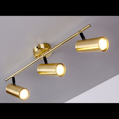 Messinglampe Wand-/Deckenleiste 3xGU10 Colly 93-01733