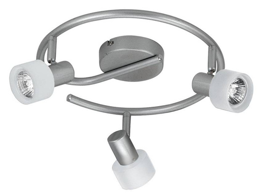 Candellux 98-29464 Plafoniera spirala inteligenta 3X50W GU10 alb argintiu