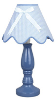 Lampe de table de chevet bleu Lola 41-04710