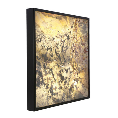 Luxan Deckenleuchte 49x49 schwarz 48w LED 4000k LED s. weiß