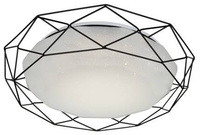 Black ceiling lamp LED 24W 4000K Sven Candellux 98-73167