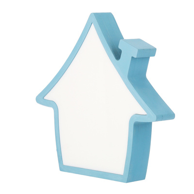 HOUSE LED TABLE LAMP FOR CHILDREN IQ KIDS BLUE
