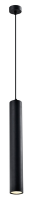 Lampe tube suspendue noire 40cm 1xGU10 Tubo31-78551