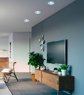 Blaue runde Deckenleuchte SA-12 2268736