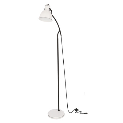 Floor lamp black and white slanted adjustable Zumba Candellux 51 72108