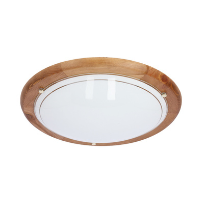 Lampa Sufitowa Candellux 1030 14-32143 Plafon Drewno Standard E27 Dąb