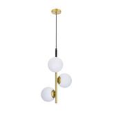 Lampă suspendată auriu mat 3 Duo 33-01276