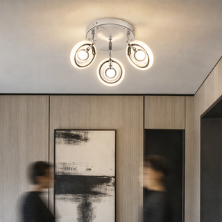 Lampa sufitowa Celt reflektor regulowana 3-punktowa LED do salonu metalowa