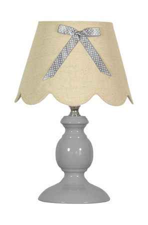 Lampe de table arc gris Whilma 41-64127