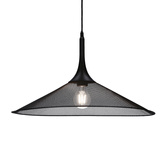 Hängelampe schwarz 50cm Kiruna L Ledea 50101203