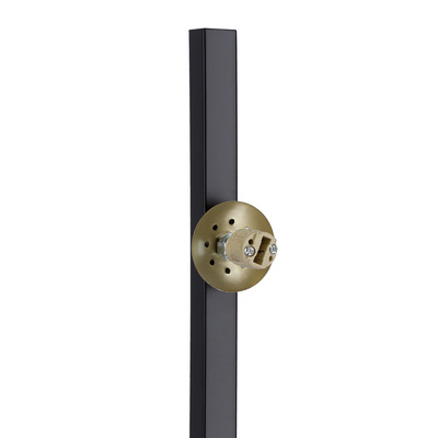 Stehleuchte schwarz + gold Kama 53-01238