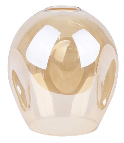 Abajur din sticlă maro E27 pentru lampa Aspa 71-03645