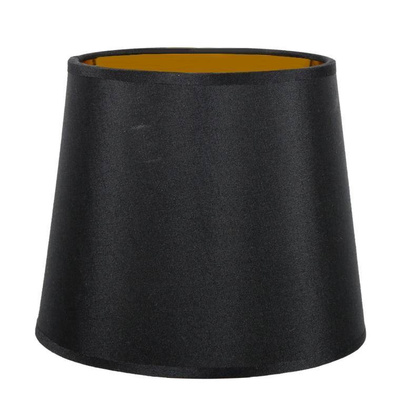 abajur pentru milonga E27 negru/centru auriu