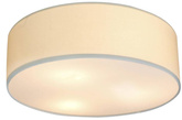 Cream round ceiling lamp 3x40W E27 50cm Kyoto Candellux 31-64714