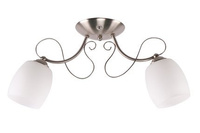 Plafonnier Amba 2X40W E27 Blanc