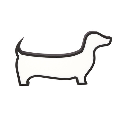LAMPE DE TABLE LED CHIEN POUR ENFANTS IQ KIDS NOIR