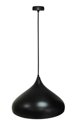 Lampa suspendata neagra 42cm Viborg Ledea 50101267