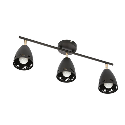 Lampa sufitowa 3xE14 70cm COTY 93-67173 LISTWA CZARNY