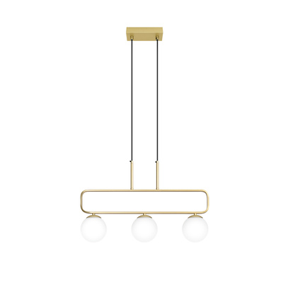 Suspension laiton blanc 3xG9 Jove 33-01573