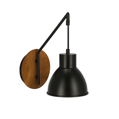 Applique 1xE27 loft noir VARIO 21-73495