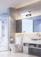 Chrom-Badezimmer-Wandleuchte über dem Spiegel LED 6W 4000K Move Candellux 21-72856