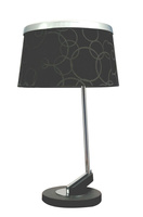 Lampe de table 1X60W E27 chrome noir IMPRESJA 41-45310