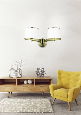 Wall lamp 2xE14 48cm IBIS 22-01309 PATINA