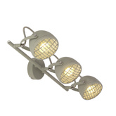 Bandă de perete 3X50W GU10 gri beton PENT 93-68064