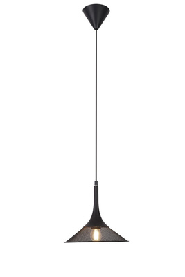 Hängelampe schwarz 25cm Kiruna S Ledea 50101205