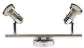 Ceiling lamp strip 2X50W GU10 chrome ARKON 92-59581