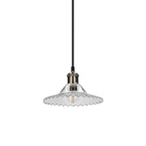 Lampa wisząca szklana 1xE27 Geneva Ledea 50101273