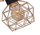 Lampshade for acrobat e14 with a copper nut 71-22042