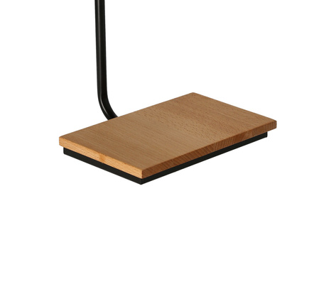 Keto black wall lamp 1x40w e14 Lampshade with switch