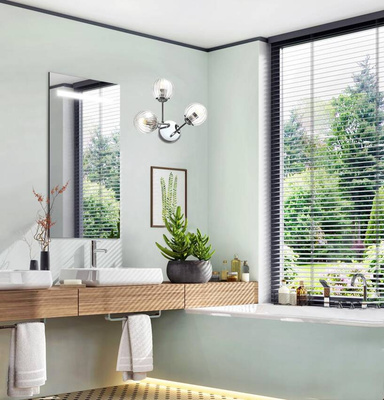 Applique murale chrome 3xE14 Best 23-72849