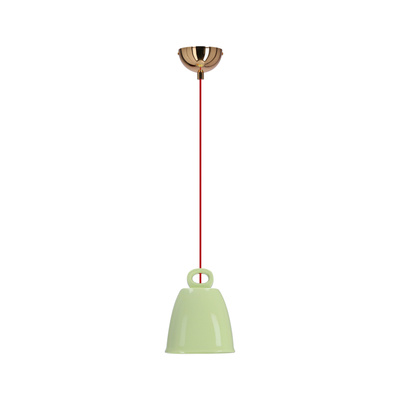 Lampă suspendată din ceramică verde Sevilla Ledea 50101142