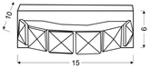 Aplică LED cristale Lampă Shipi 21-45256
