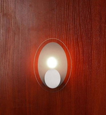 Wandleuchte matt 1xG9 18cm 91-02924 Karat oval Nickel