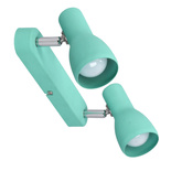 Lampa ścienna listwa 2X40W E14 miętowy PICARDO 92-50595